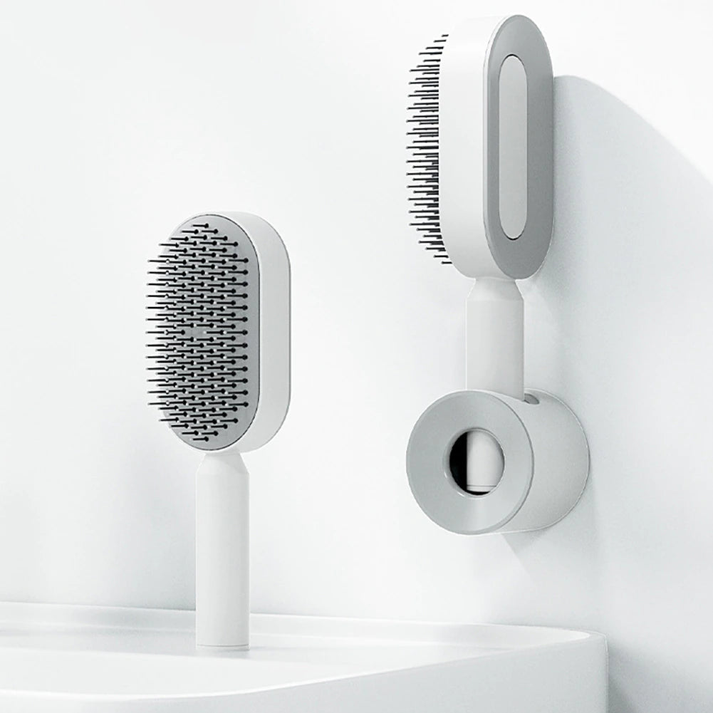 FineTouch® | Self Cleaning Hairbrush - Haeria