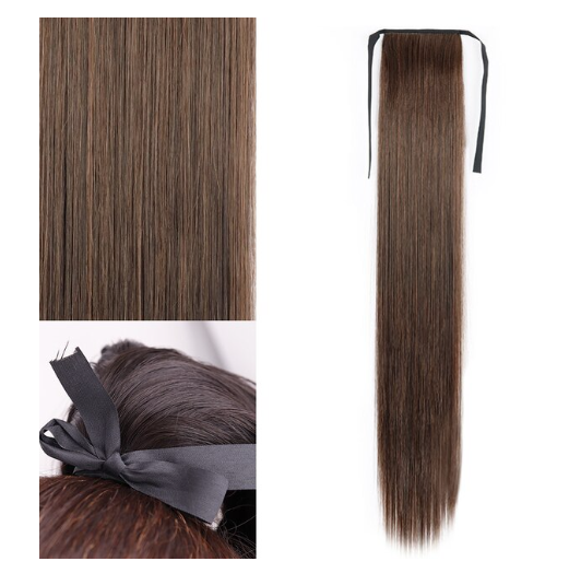 StraightLocks® | Straight Hair Extension Ponytail (30% OFF) - Haeria