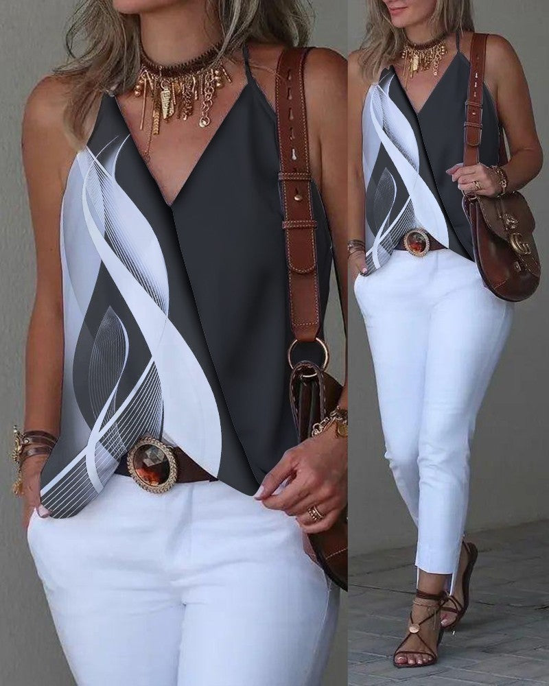 Flowytop® | Hollow Out Spaghetti Strap (30% OFF) - Haeria