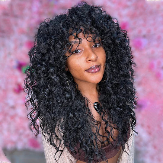 CurlyPixie® | Curly Human Hair Wigs - Haeria
