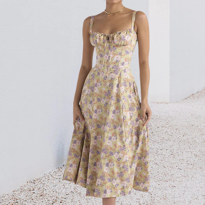 Olivia® | Summer Dress High Split (30% OFF) - Haeria