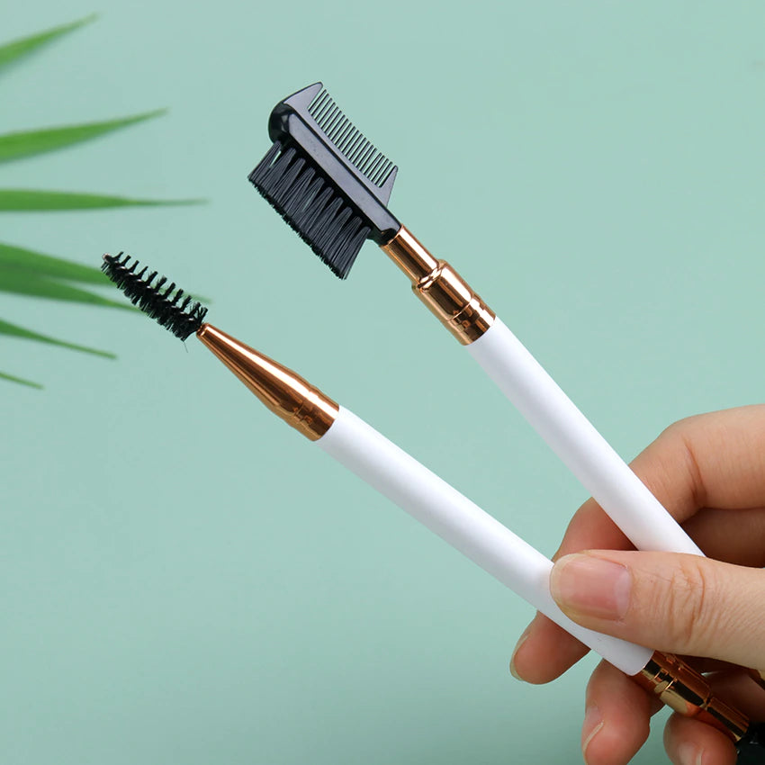 DuoBrow® | Double Ended Eyebrow Comb Brush (30% OFF) - Haeria