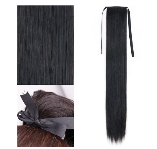 StraightLocks® | Straight Hair Extension Ponytail (30% OFF) - Haeria