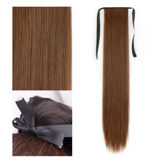 StraightLocks® | Straight Hair Extension Ponytail (30% OFF) - Haeria