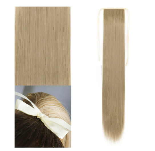 StraightLocks® | Straight Hair Extension Ponytail (30% OFF) - Haeria