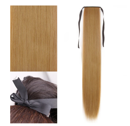 StraightLocks® | Straight Hair Extension Ponytail (30% OFF) - Haeria
