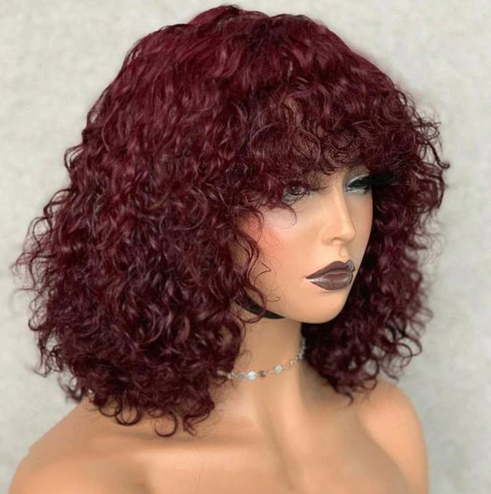 CurlyPixie® | Curly Human Hair Wigs - Haeria