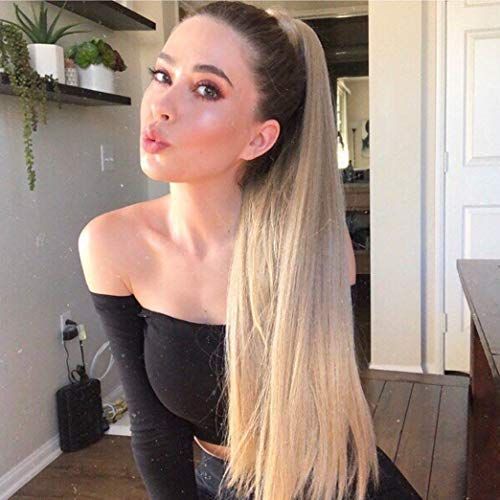 StraightLocks® | Straight Hair Extension Ponytail (30% OFF) - Haeria