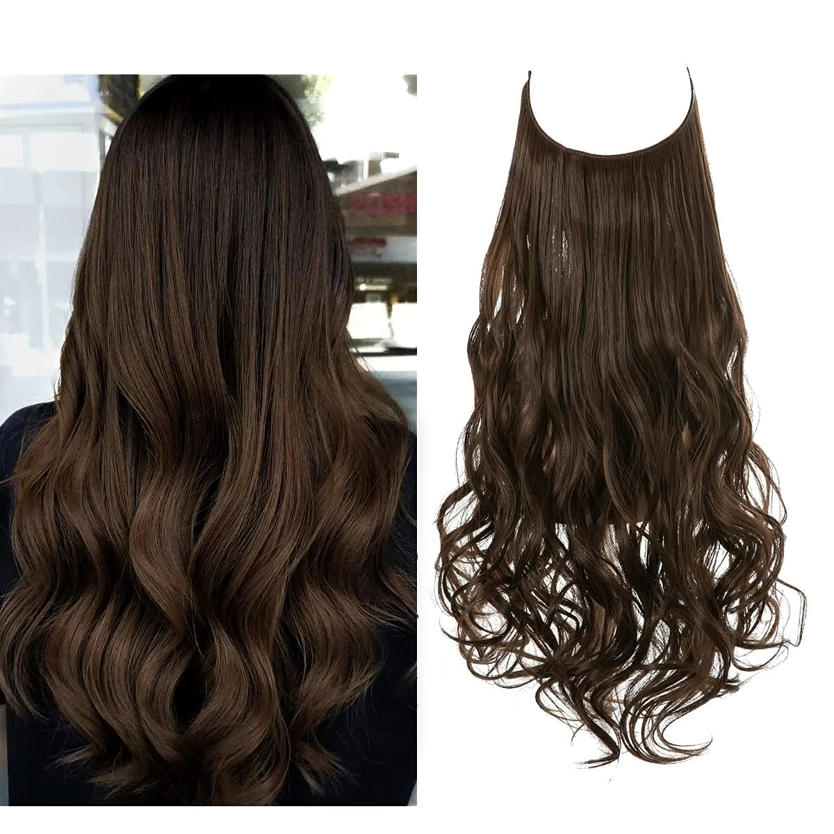 Secret Hair Invisible Halo Hair Extensions - Justsis