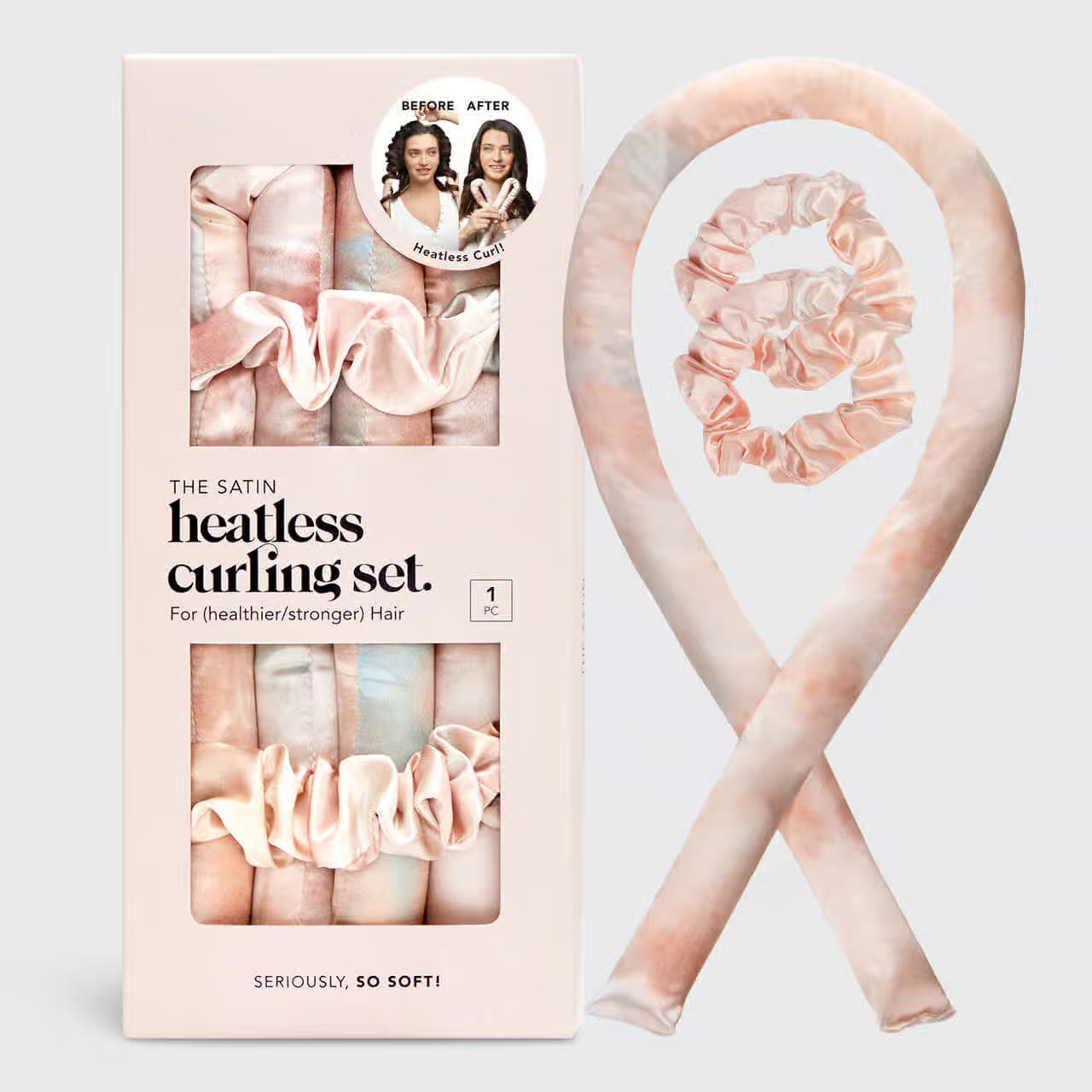 SatinWave® | Satin Heatless Curling Set - Haeria